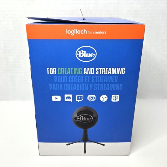 BNIB - Blue Microphones SnowBall iCE USB Microphone - Black - Picture 3 of 7